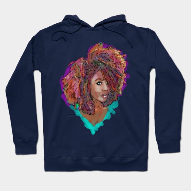 Good Hair Day Hoodie by Beanzomatic